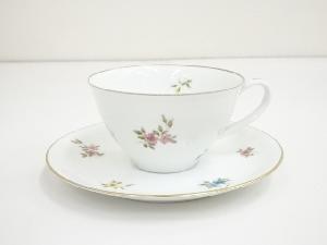 大倉陶園　小花柄カップ＆ソーサー